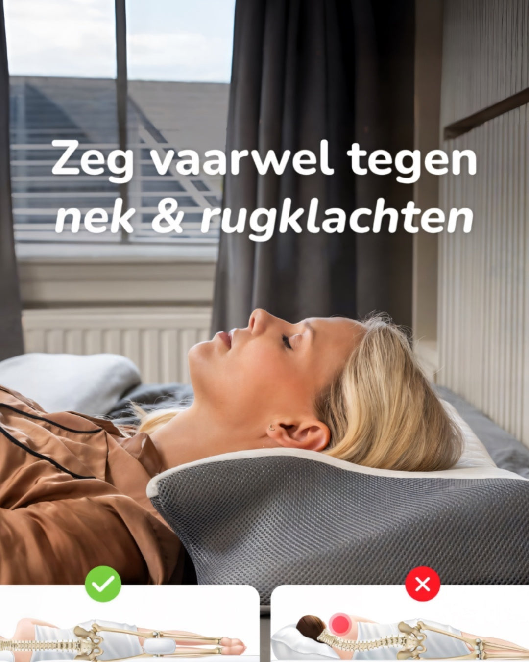 ProKussen™ – Nek- & Rugondersteuning