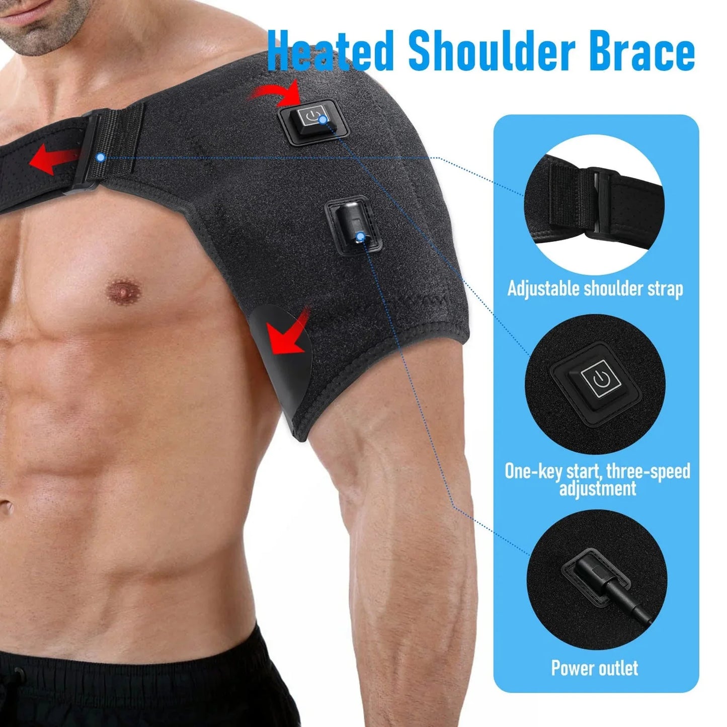 ShoulderHeat™ - Verwarmde Schouderbrace